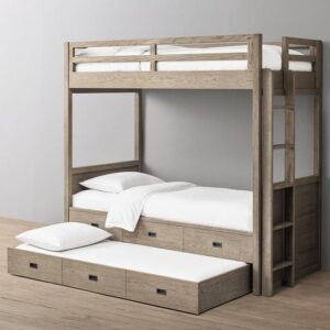 Single Bunk Bed with Storage Drawer