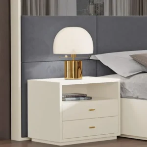 Bed Side Table with
  2 Drawer