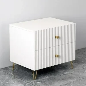 Bed Side Table with
  2 Drawer