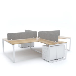 WORKSTATION FOR 4 PERSONS , MODEL NO :- 4 P A