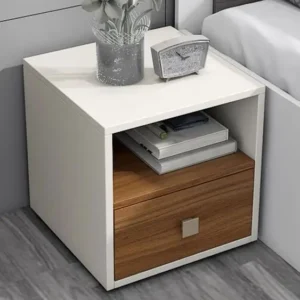 bed side table with 2 drawer