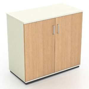 2 DOOR FILE CABINET WITH 1 SHELVES INSIDE