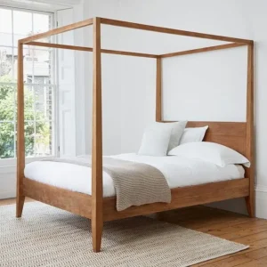 wooden POSTER bed (VENEER WITH WOODEN)