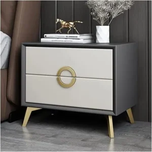 bed side table with 2 drawer
