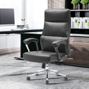 Mabel Executive High Back Chair (Black / Grey)