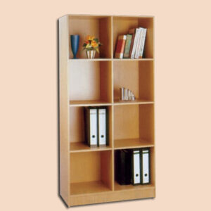 FILE CABINET WITH OPEN SHELVES